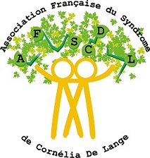 Logo Association française du syndrome Cornelia de Lange